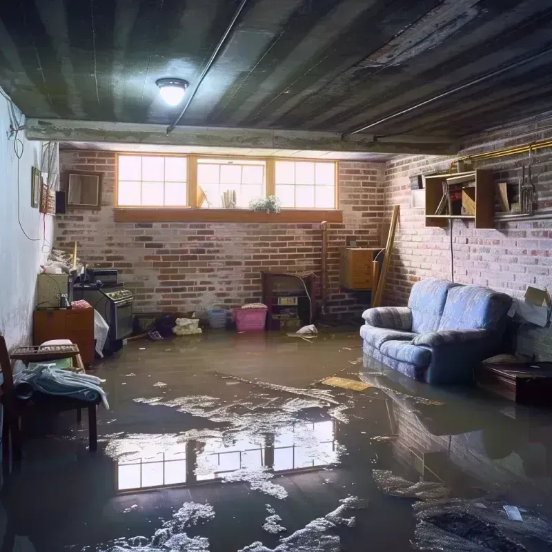 Flooded Basement Cleanup in Stamford, TX